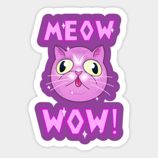 Meow Wow! - Mabel's Sweater Collection Sticker